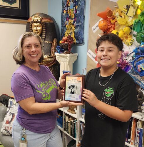 Oasis Middle school artist recognized